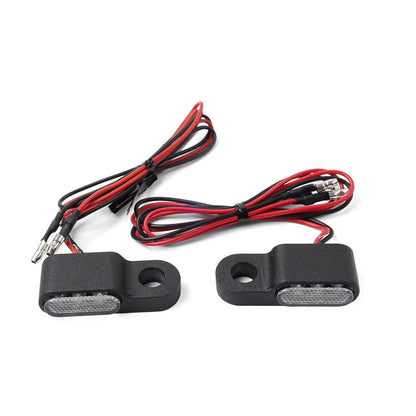 Universal Mini Motor Turn Signal Blinker Lights Amber for Motorcycle
