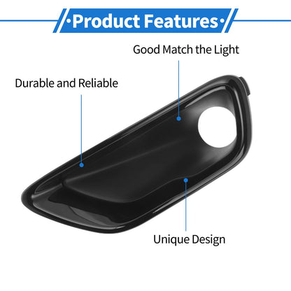 Fog Light Grills for Jeep Grand Cherokee (2016-2021)