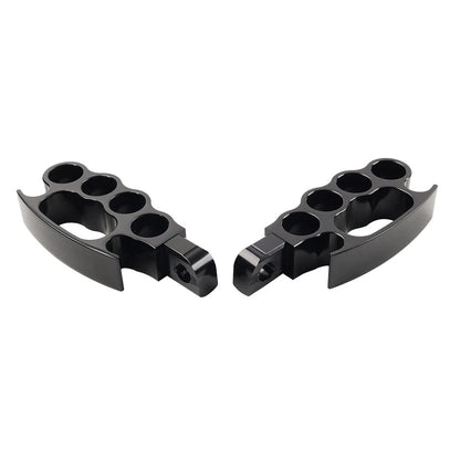 Male Mount Foot Pegs for Harley Touring Sportster Softail Dyna (2000-2023)