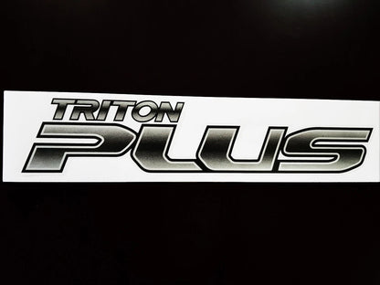 PVC Side Cabin Rear Sticker Decal for Mitsubishi Triton L200 (2015-2019)