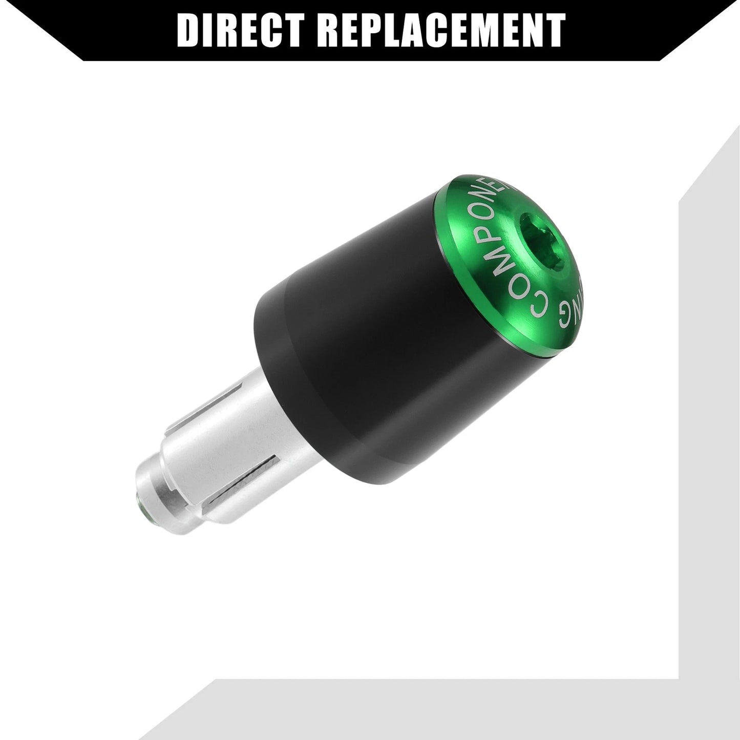 2 x Motorcycle Handlebar End Plugs 7/8" Grip Caps for Honda