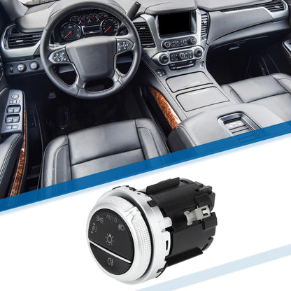Headlight Switch for Mercedes-Benz C 300 2022-2023, Plastic, Black