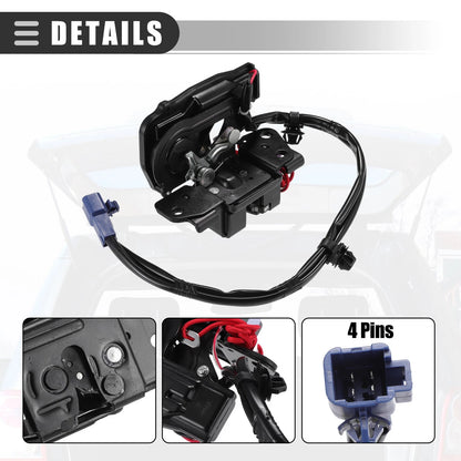 Rear Trunk Lock Actuator for Toyota Prius (2010-2015)