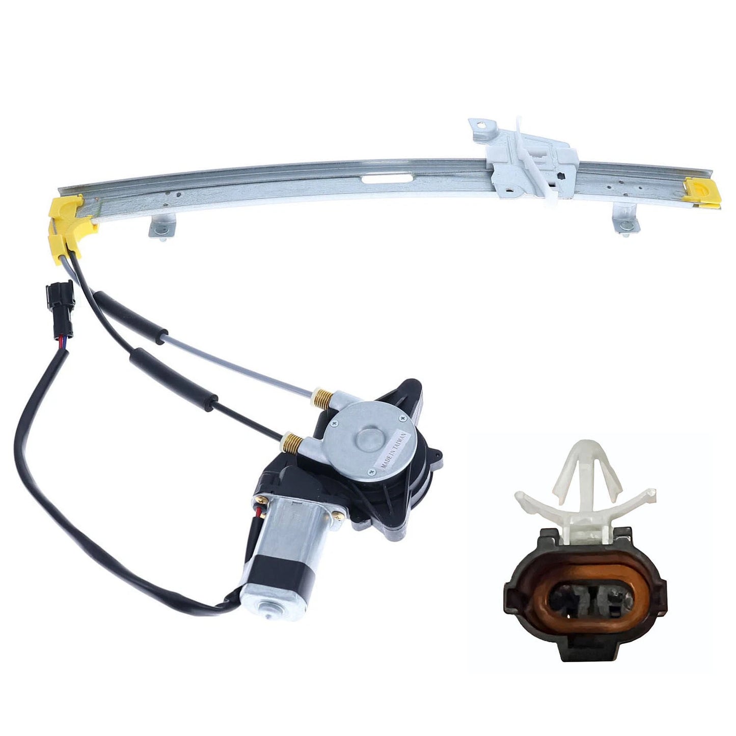 Front Left Window Regulator with Motor for Kia Rio Sedan/Hatch (2000-2006)
