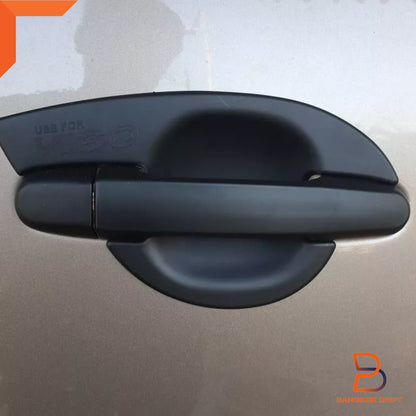 Matte Black 4 Door Handle Cover Trim for Toyota Hilux Vigo Fortuner Yaris (05-15)