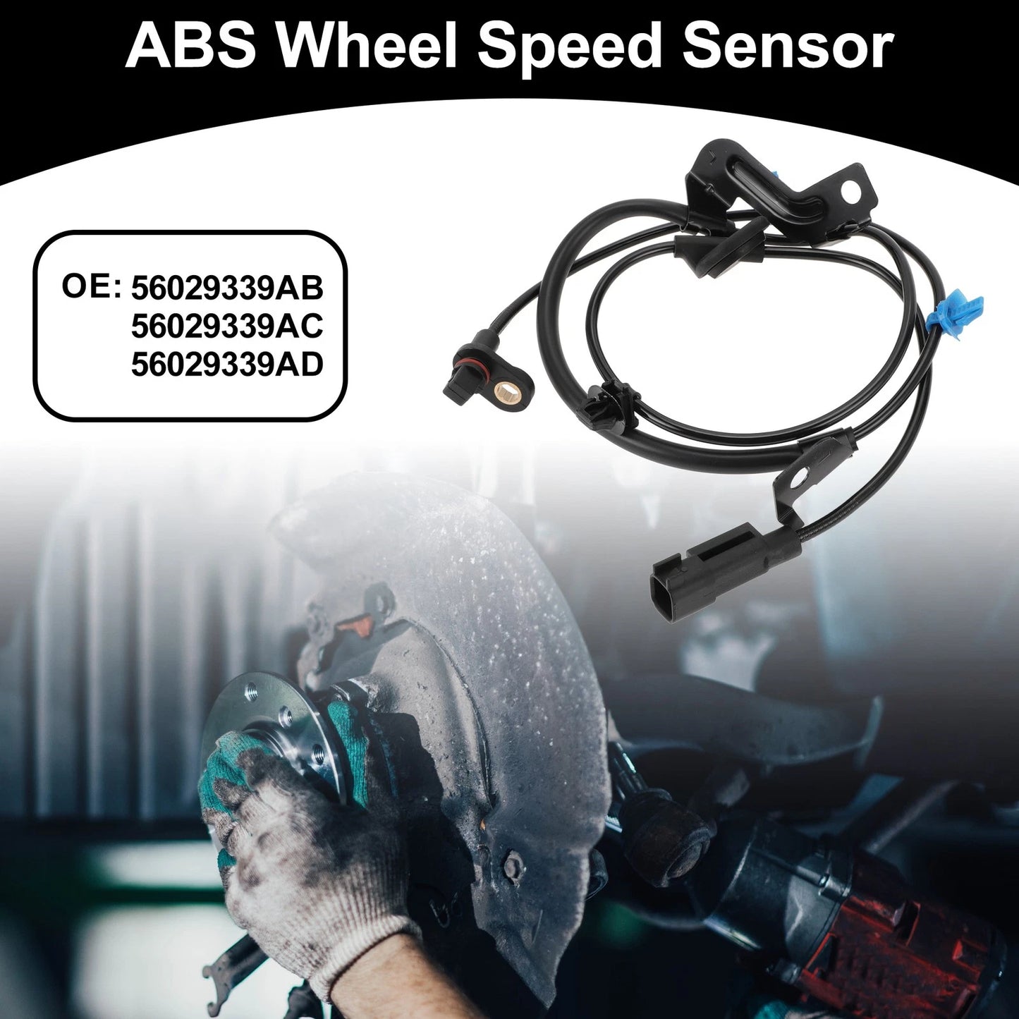 ABS Wheel Speed Sensor Kit for Dodge Avenger (2008-2014) Rear Left