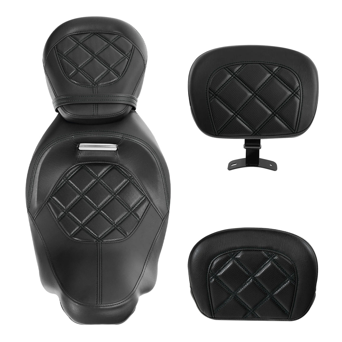 Driver & Passenger Seat Backrests for Harley Touring CVO Street Glide (09-23)