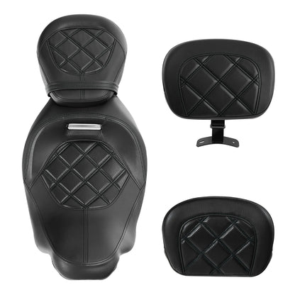 Driver & Passenger Seat Backrests for Harley Touring CVO Street Glide (09-23)