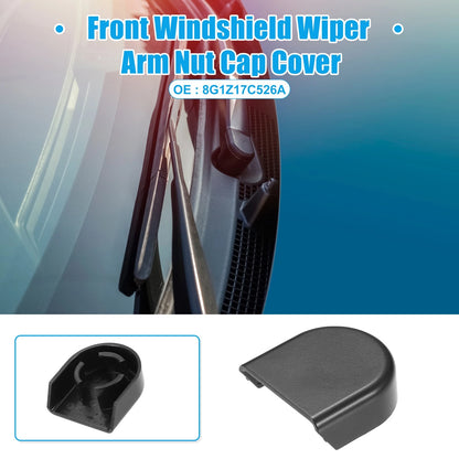 Wiper Arm Nut Cover Cap Black for Ford Escape (2013-2019)