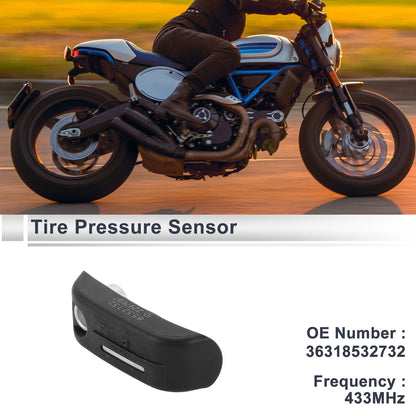 Tire Pressure Sensor 433MHz for BMW K1200 K1300 K1600 (2003-2017)