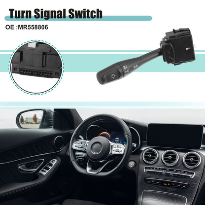 Turn Signal Switch for Chrysler Sebring, Dodge Stratus, Black (2001-2006)