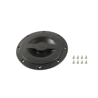 Fishing Deck Hatch Kit 6" Black with Storage Bag for Surfboard Boats