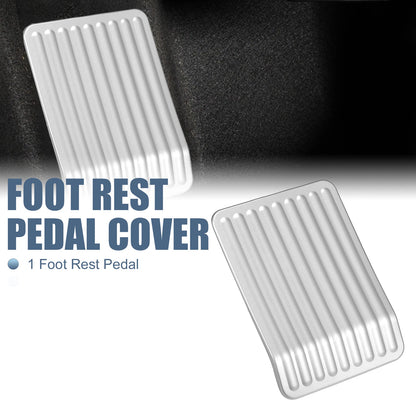 Foot Rest Pedal Replacement for Ford F-150 (2015-2017) Silver Tone