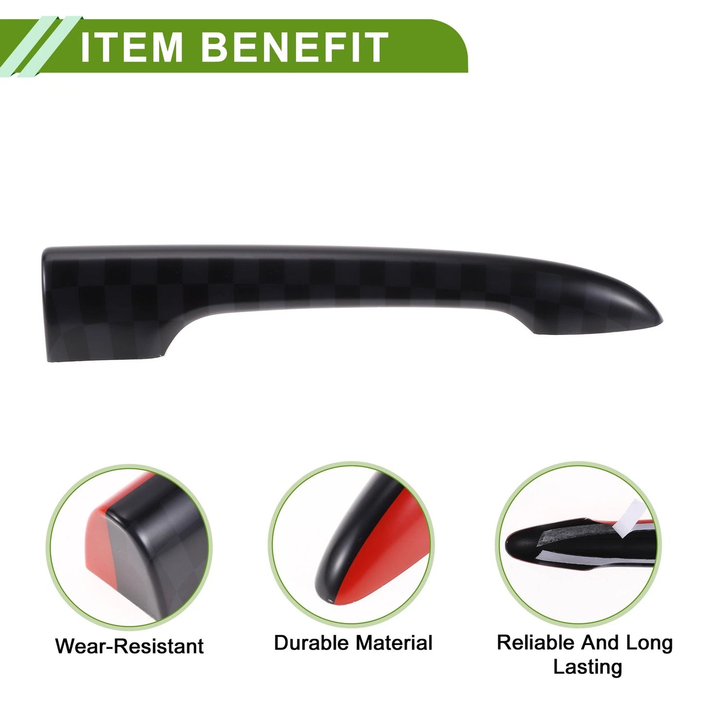 Rear Trunk Door Tailgate Handle Cover for BMW Mini Cooper F54 Clubman (2015-2023)