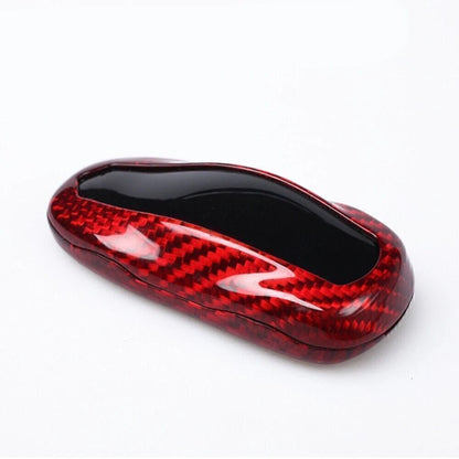 Smart Remote Key Case Cover for Tesla Model S-X (2016-2019) Red