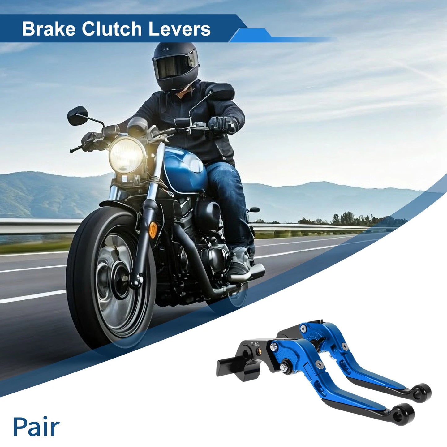 Brake Clutch Lever for Kawasaki ZX14R (2006–2017)