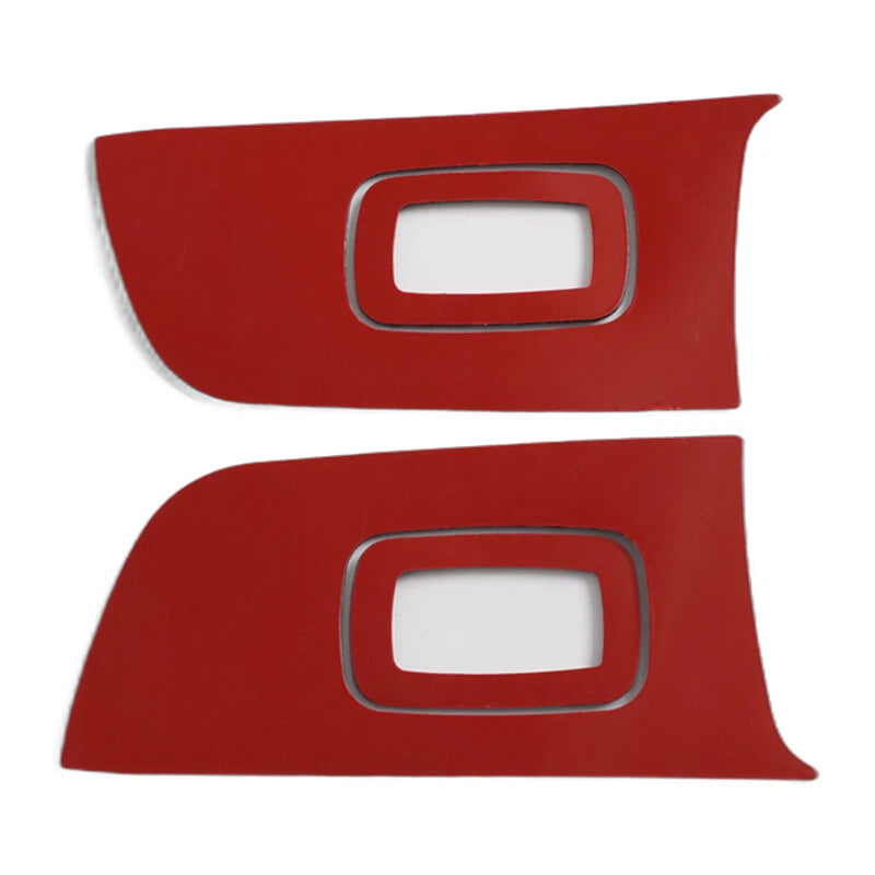 Carbon Fiber Window Lift Switch Panel Cover Trim for Dodge Charger (2015-2022)