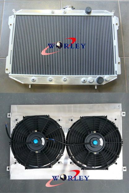 Aluminum Radiator, Shroud & Fan for Mitsubishi Magna Verada (1985-1991)