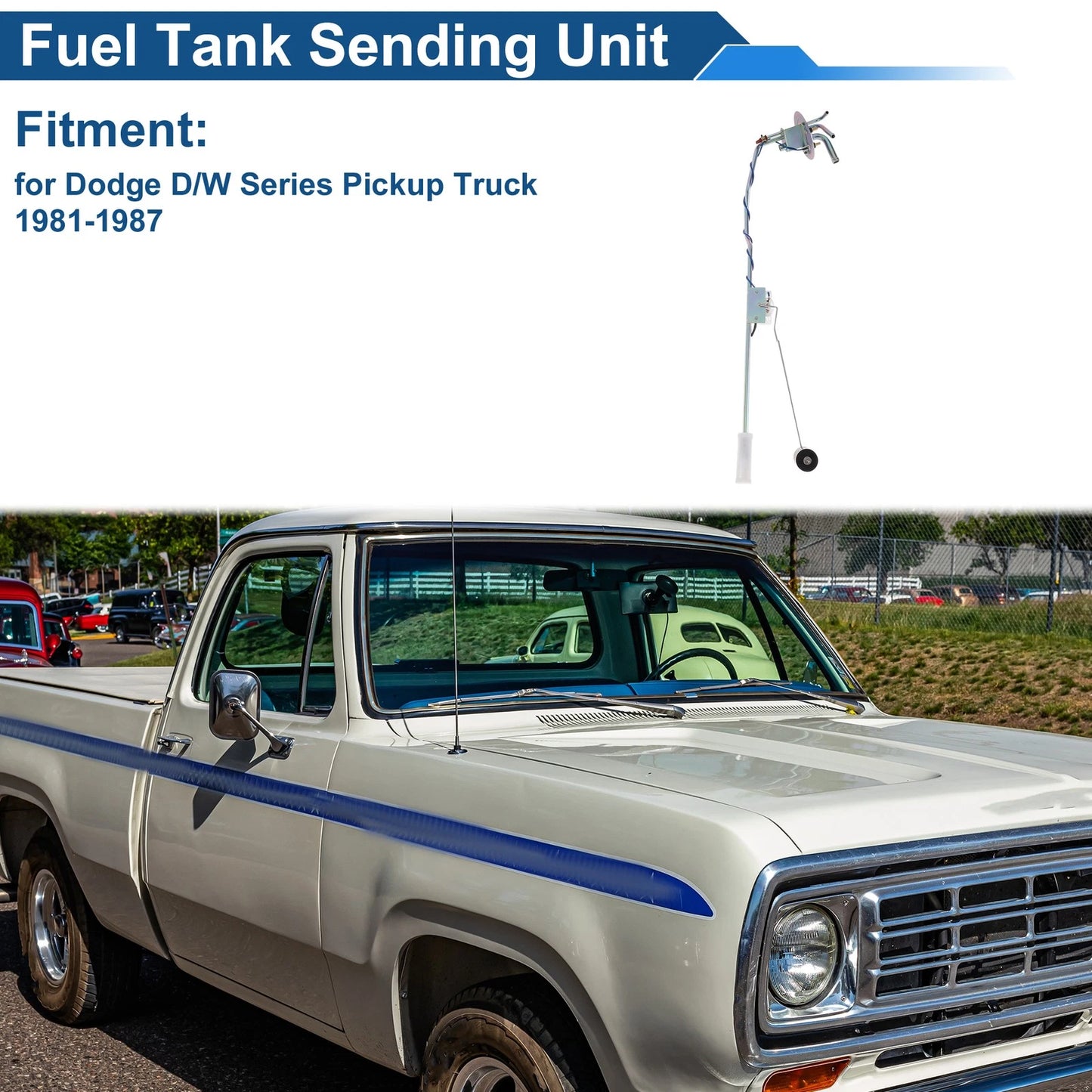 Fuel Level Sending Unit Module for Dodge D/W Series Pickup Truck (1981 - 1987)
