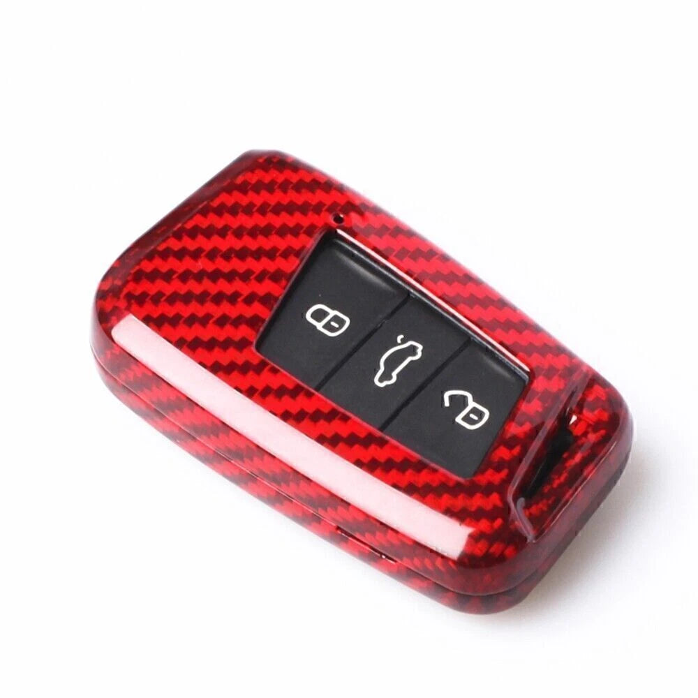 Carbon Fiber Key Case for 2017-2018 Volkswagen Magotan (2017-2018)