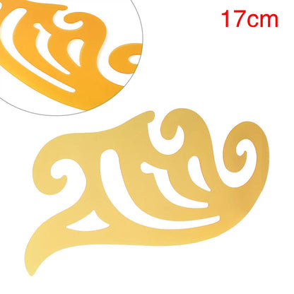 Multi Cloud Shape Drawing Tools for French Curve Ruler Template