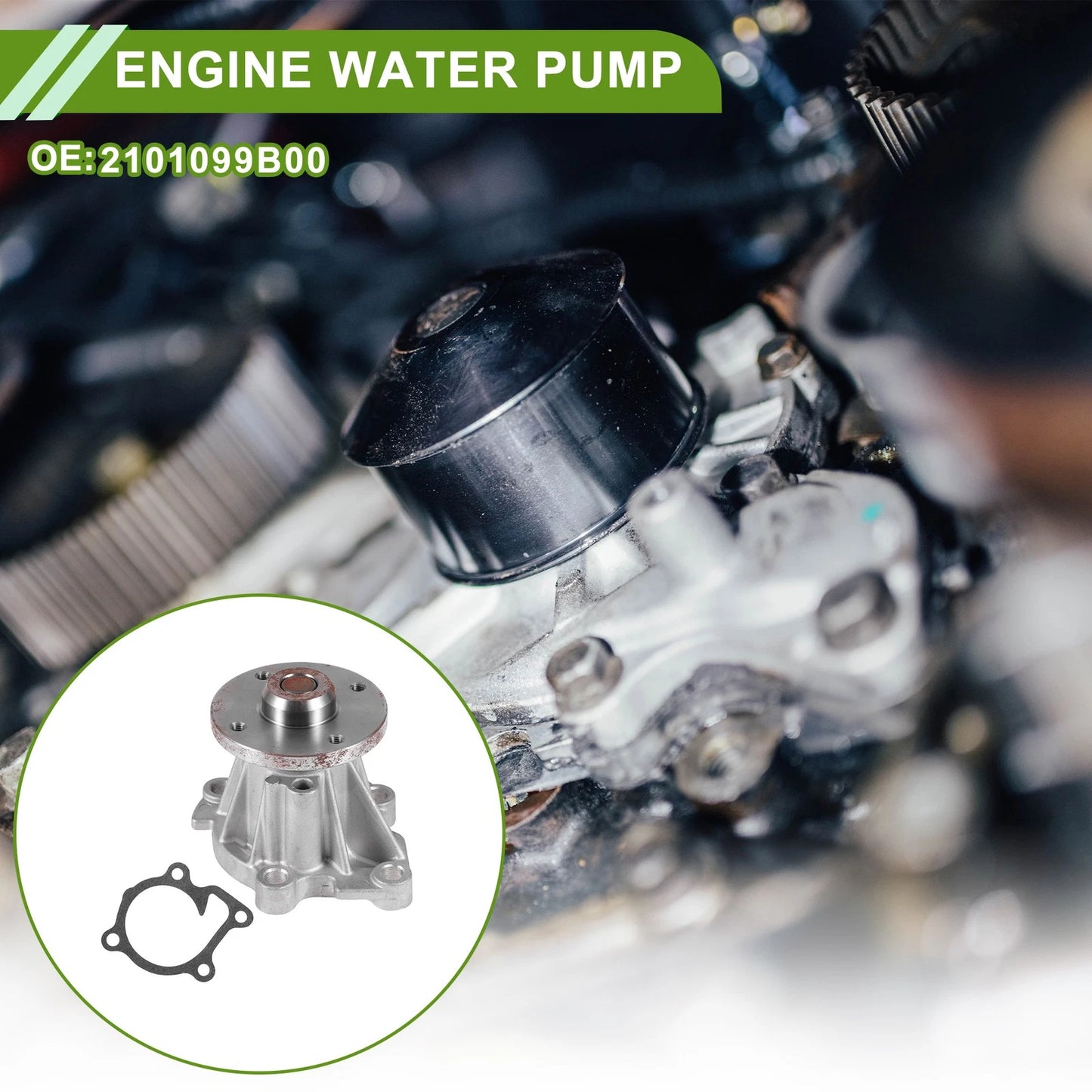 Water Pump for Nissan Frontier (2005-2019)