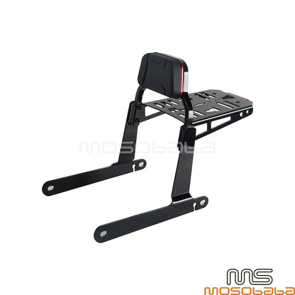 Rear Passenger Sissy Bar w/Luggage for Dyna Street Bob (2006-2023)