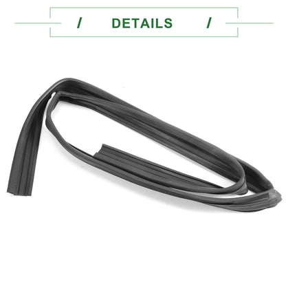 Rear Left Door Window Run Channel Seal Strip for Honda Fit (2007-2019)