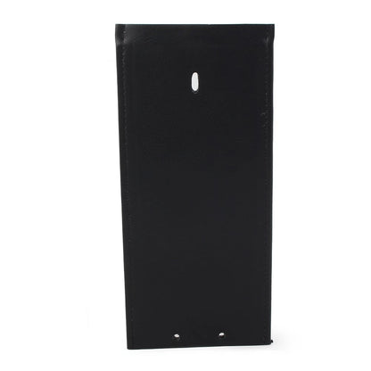 Black Leather Gas Tank Panel Bib for Harley Davidson
