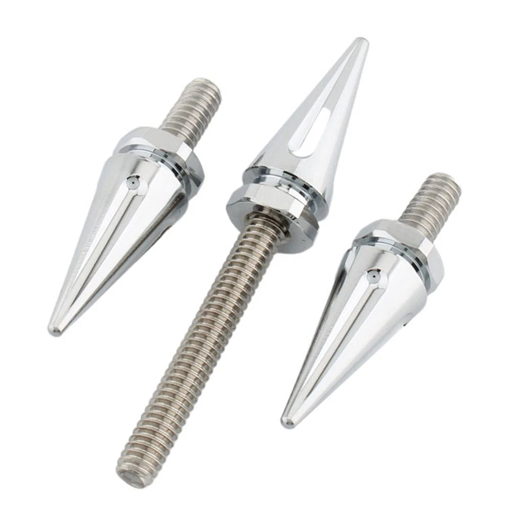 3 x Windshield Chrome Screws for Harley Electra Glide, Street Glide (2014+)