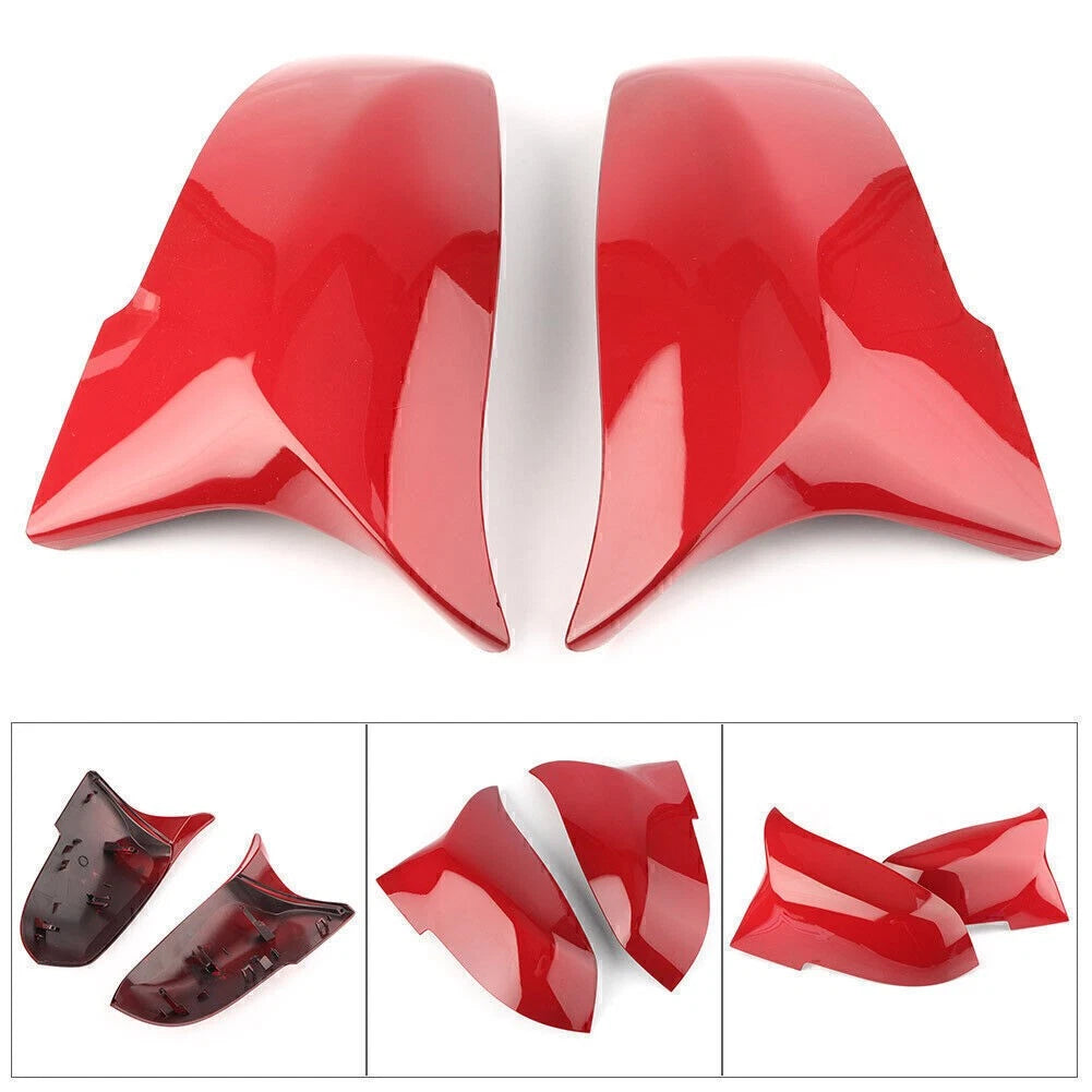 2 x Rear View Side Mirror Covers for BMW F30 F31 F32 F35 E84 (2012-2019)