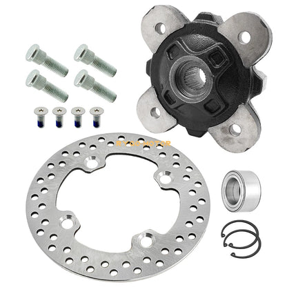 2 x Front Wheel Hub Bearing Studs Brake Rotor for Polaris Ranger 1000 Crew XP (2017–2022)