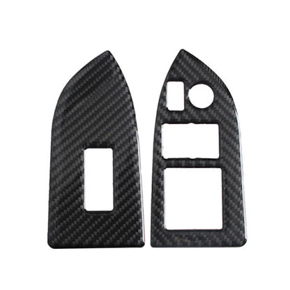 Black Carbon Interior Window Switch Button Trim for Subaru BRZ Toyota 86 (2012-2020)