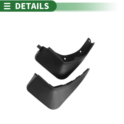 Mud Flaps Splash Guards for Ford Fiesta Saloon 2015-2016 with Mount Accessories