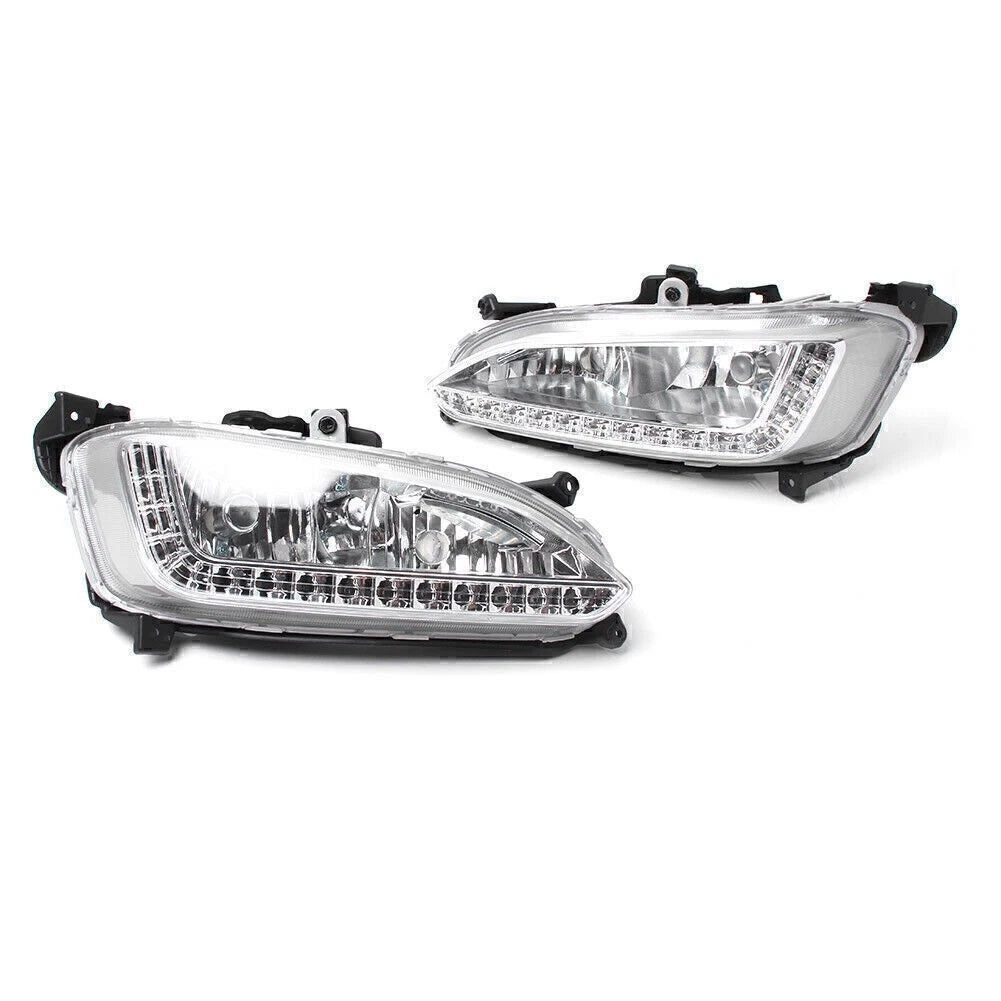 DRL Daytime Running Light Fog Lamp for Hyundai IX45 Santa Fe (2013-2015)