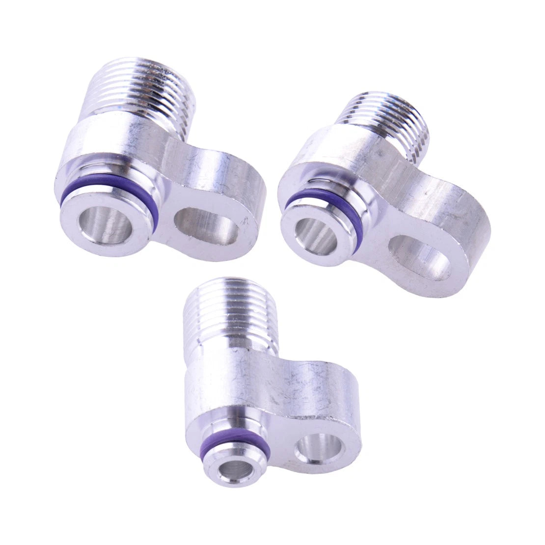 3 x A/C Lines for AC Compressor, Drier, Condenser, Radiator Hose Adapter