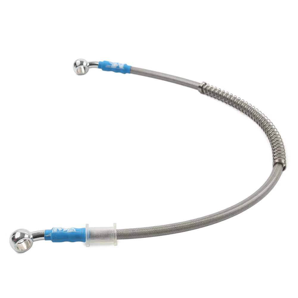 50cm Braided Steel Brake Clutch Oil Hose Line for Motorcycle