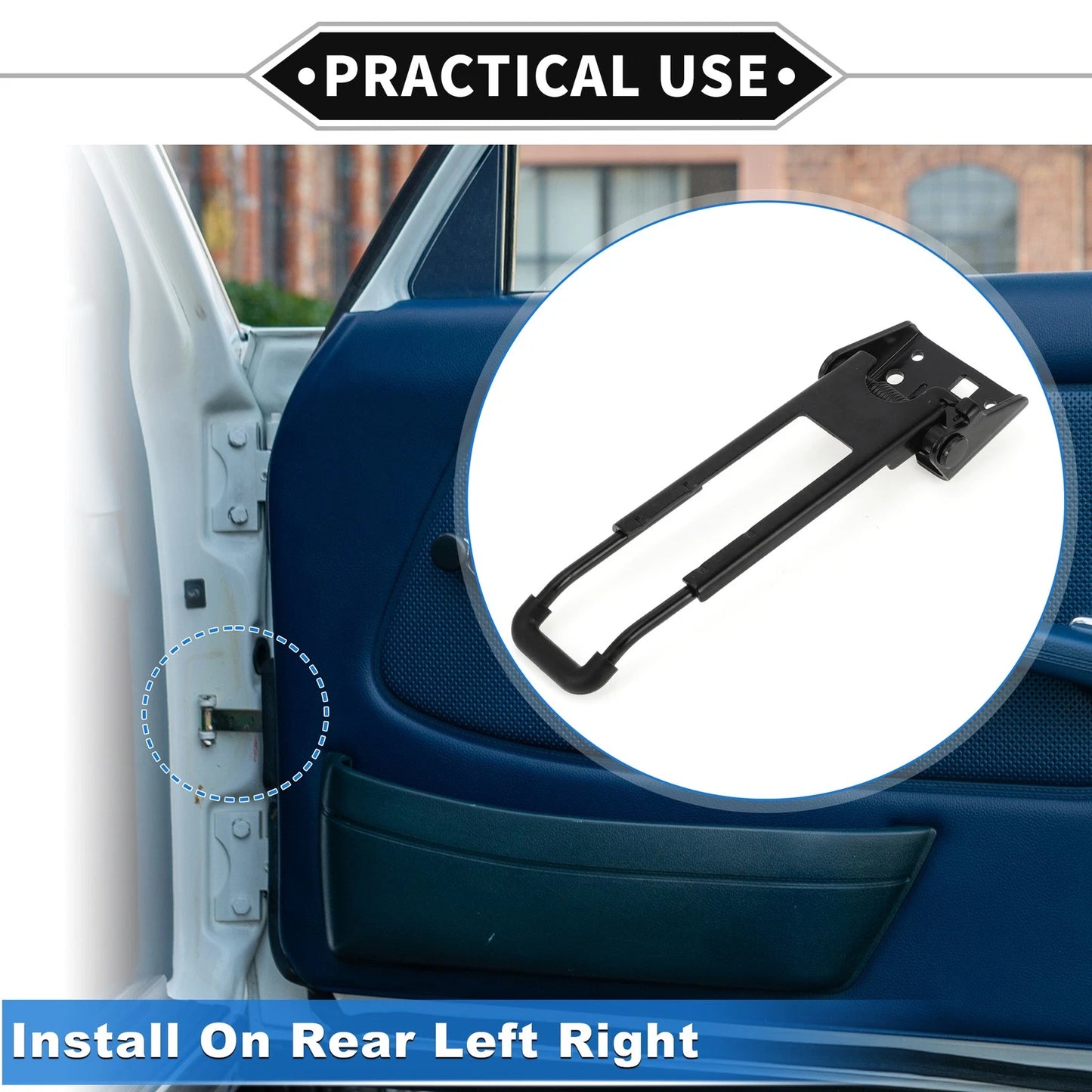 Rear LH RH Door Check Strap Stopper Limiter for Dodge Sprinter