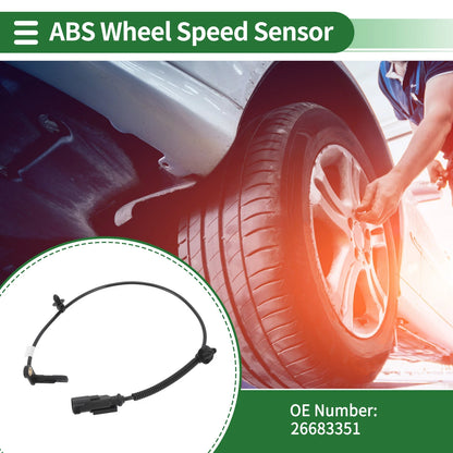 ABS Wheel Speed Sensor 2 x Rear Left/Right for Buick GL8