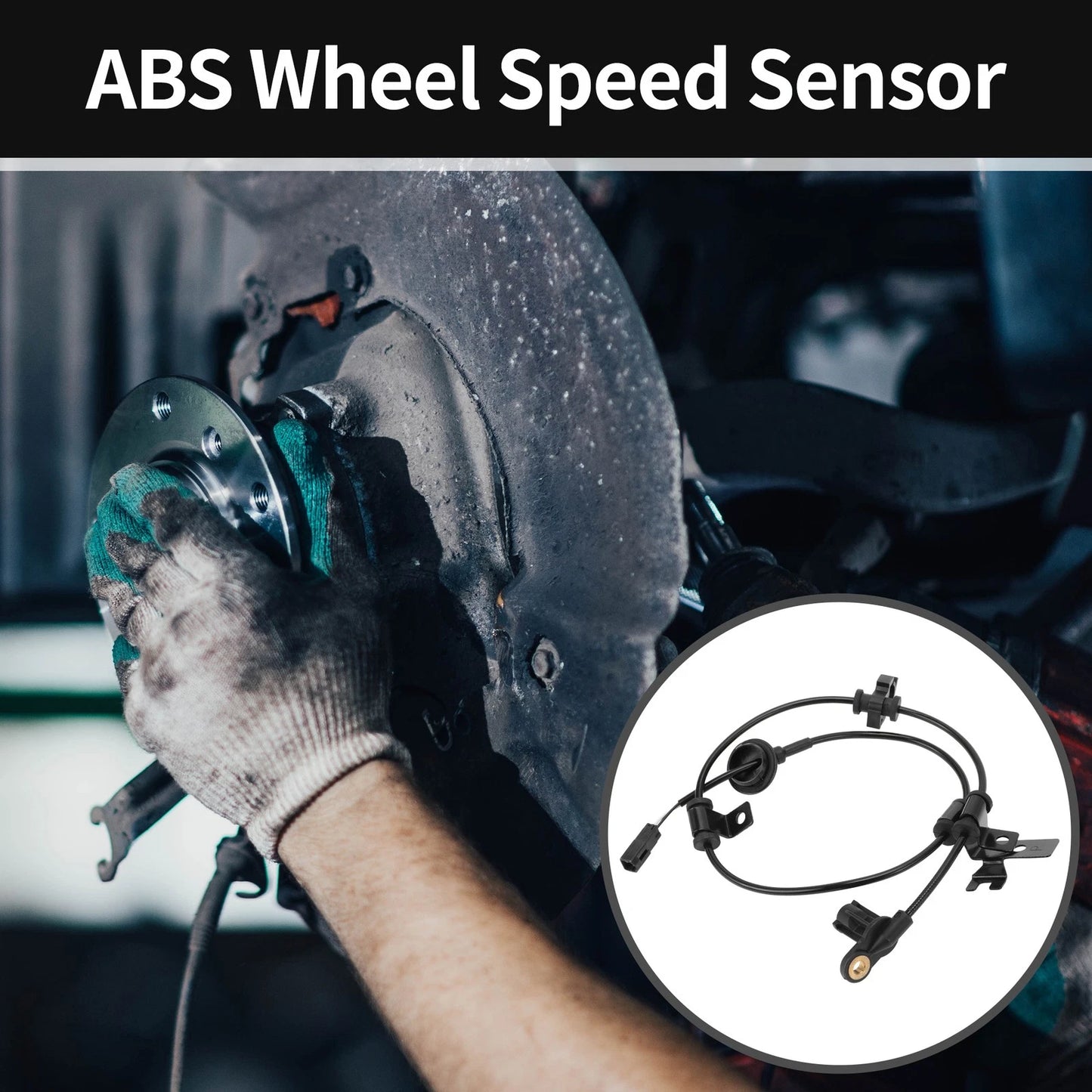ABS Wheel Speed Sensor Rear Right for Ford Escape (2009–2012)