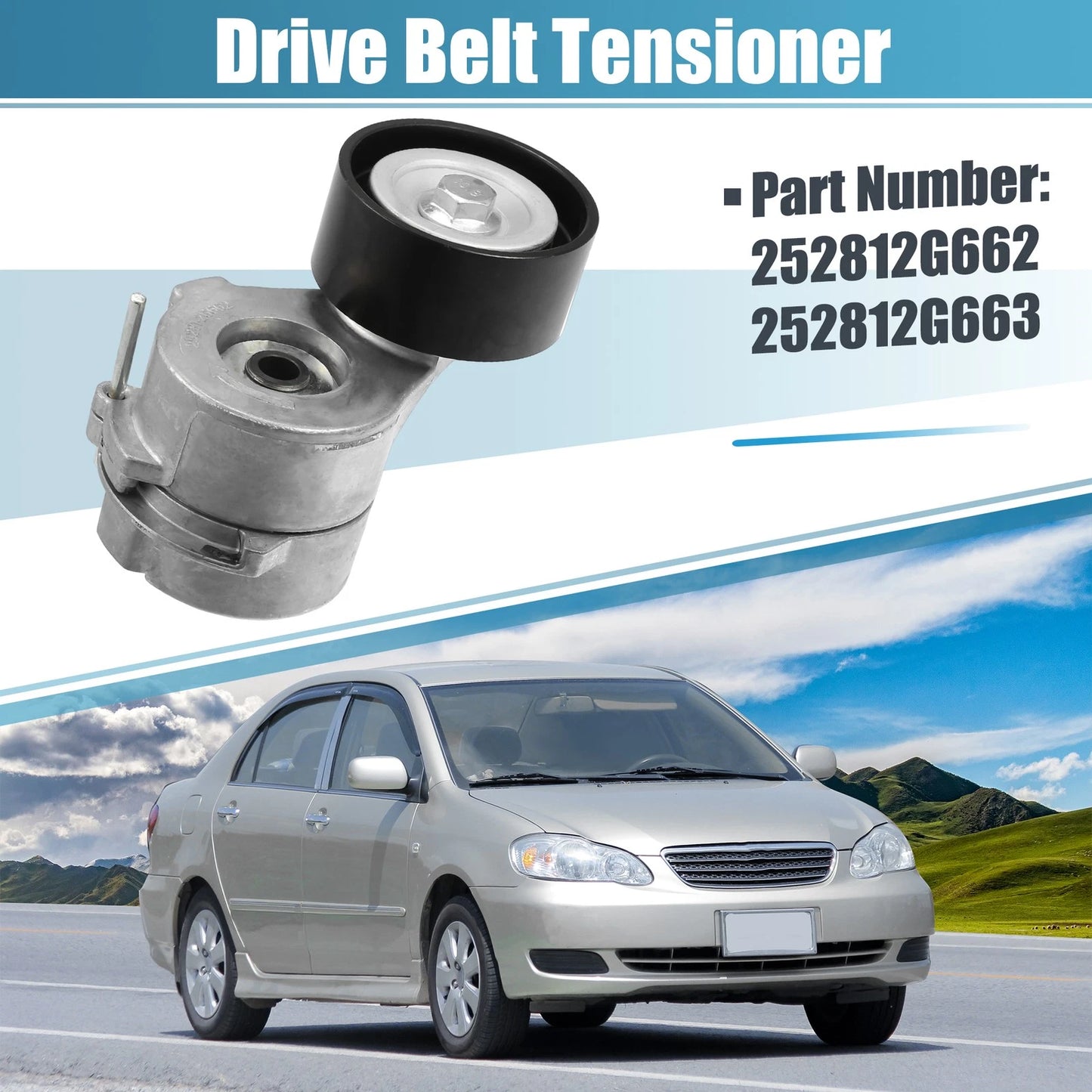 Belt Tensioner Pulley Assembly for Kia Optima Hybrid (2011-2015)