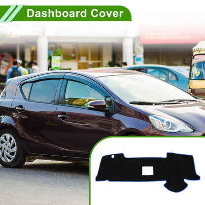 Dashboard Cover Black Blue for Toyota Aqua MXPK10 MXPK11 (2012-2020)