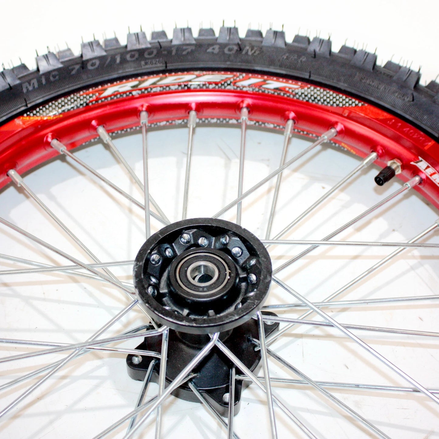 15mm Axle Front Wheel Rim & Knobby Tyre for PIT PRO Dirt Bike (70-100)
