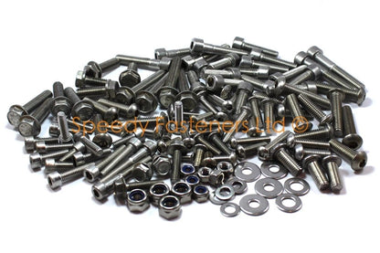 126 Bolt Universal Stainless Steel Frame Bolt Set for Motorcycle