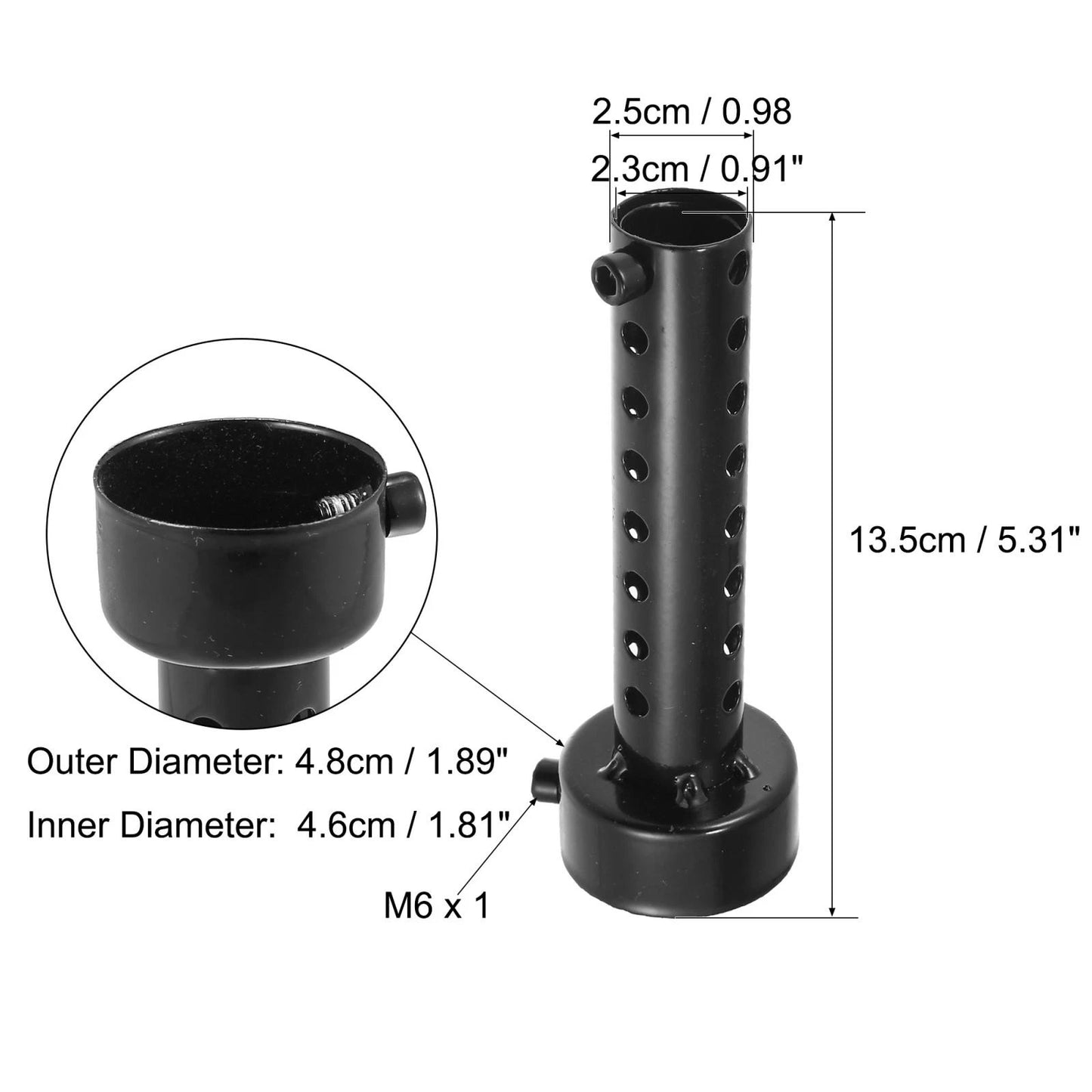 48mm / Exhaust Silencer Muffler / for Motorcycle