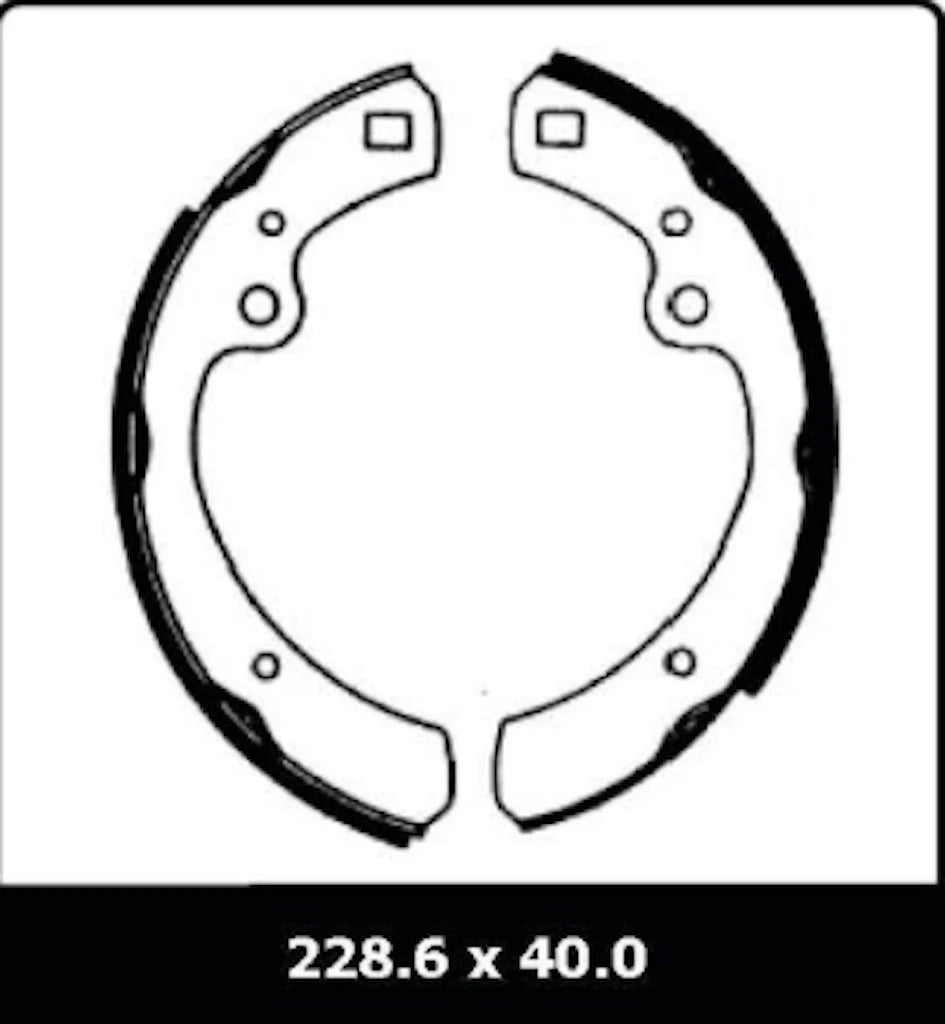 Rear Brake Shoe Drum Overhaul for Nissan Datsun 1600 510 (1968–1973)