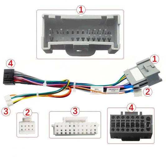 16pin Power Wiring Harness Adapter for Hummer H2/H3 (2002-2006)