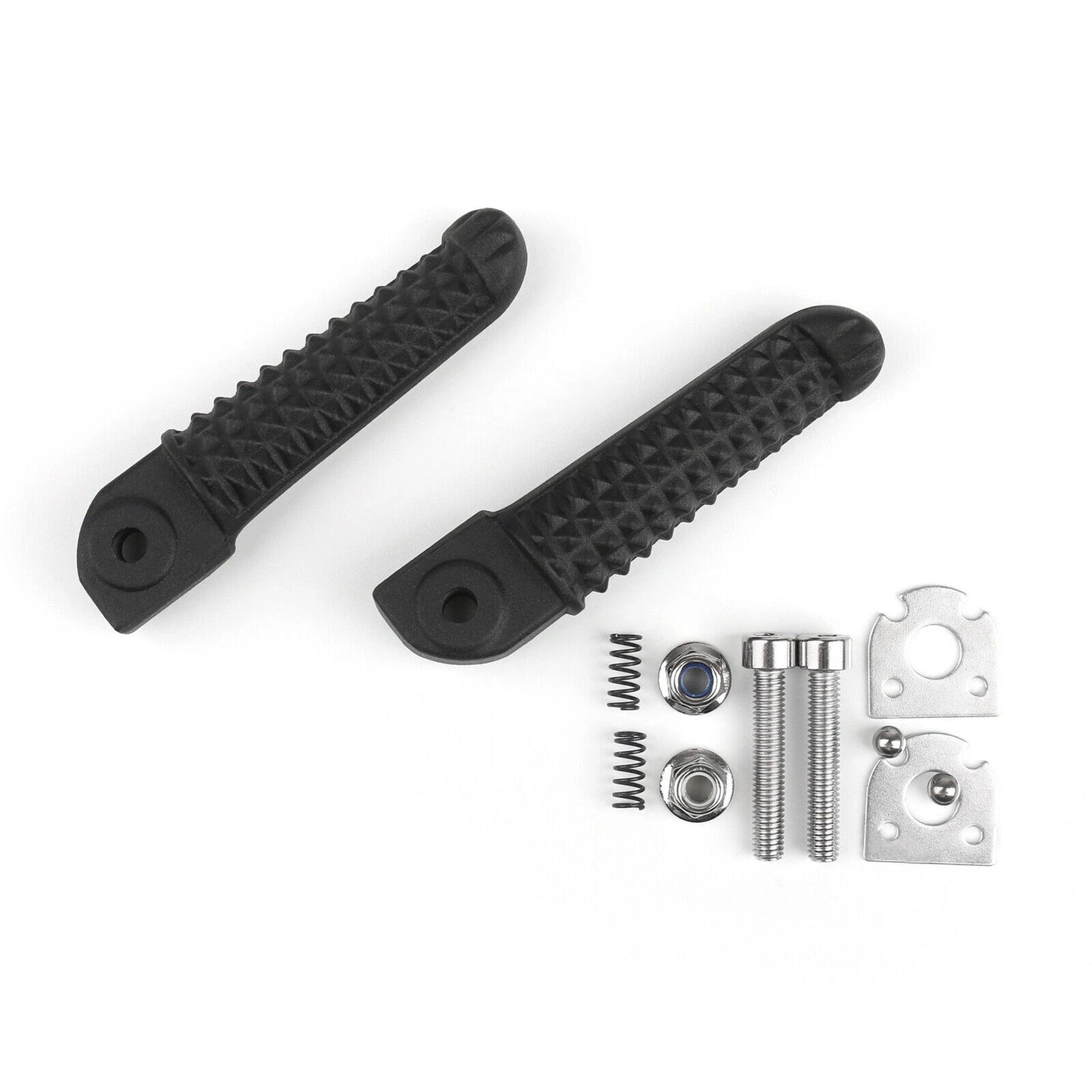 Black Aluminum Rear Footrests for Suzuki GSXR 1000 600 750 (2001-2023)