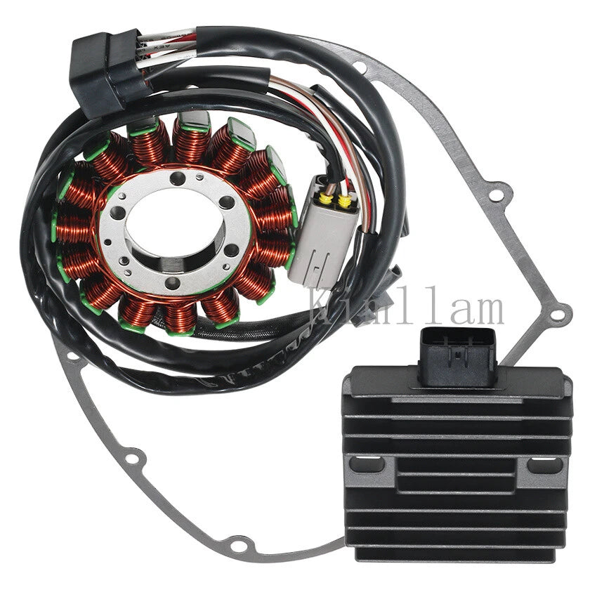 Stator Coil, Regulator, Gasket for Kawasaki VN900 Vulcan 900 Classic (06-23)
