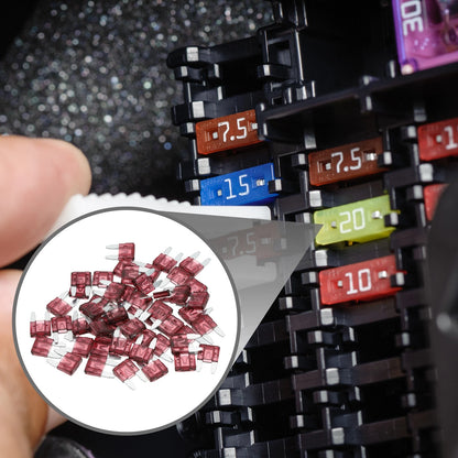 50 Pcs Mini 40AMP APM/ATM Blade Fuses for Car